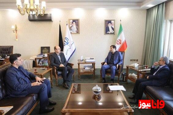 دیدار مدیرعامل گروه خودروسازی سایپا با دنیامالی