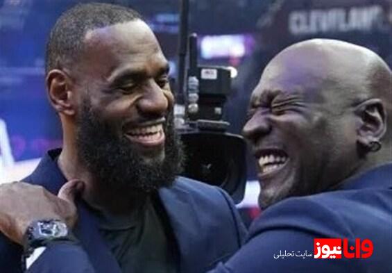 لبران جیمز: هیچکس به اندازه مایکل جردن برای من الهامبخش نبود