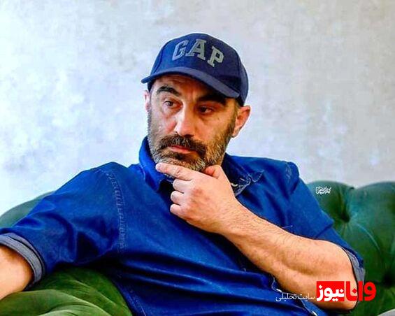 بهت و اندوه محسن تنابنده در گلزار شهدای بهشت زهرا + عکس