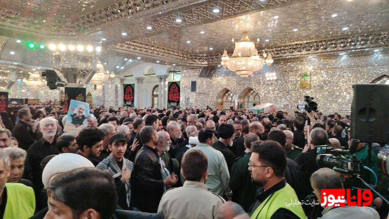 مراسم خاکسپاری سردار سلامی در حرم عبدالعظیم حسنی (ع) مراسم خاکسپاری سردار سلامی در حرم عبدالعظیم حسنی (ع)