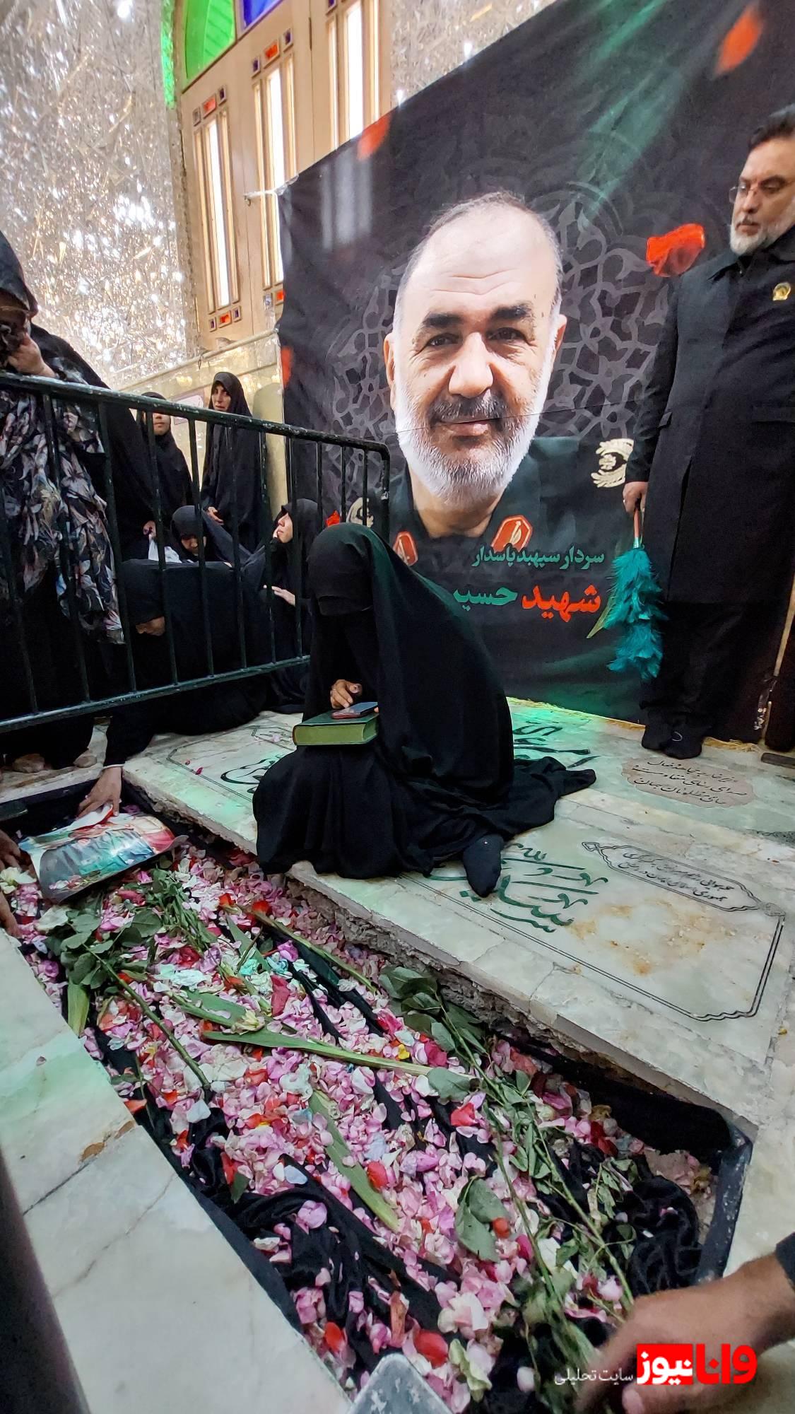 مراسم خاکسپاری سردار سلامی در حرم عبدالعظیم حسنی (ع) مراسم خاکسپاری سردار سلامی در حرم عبدالعظیم حسنی (ع)