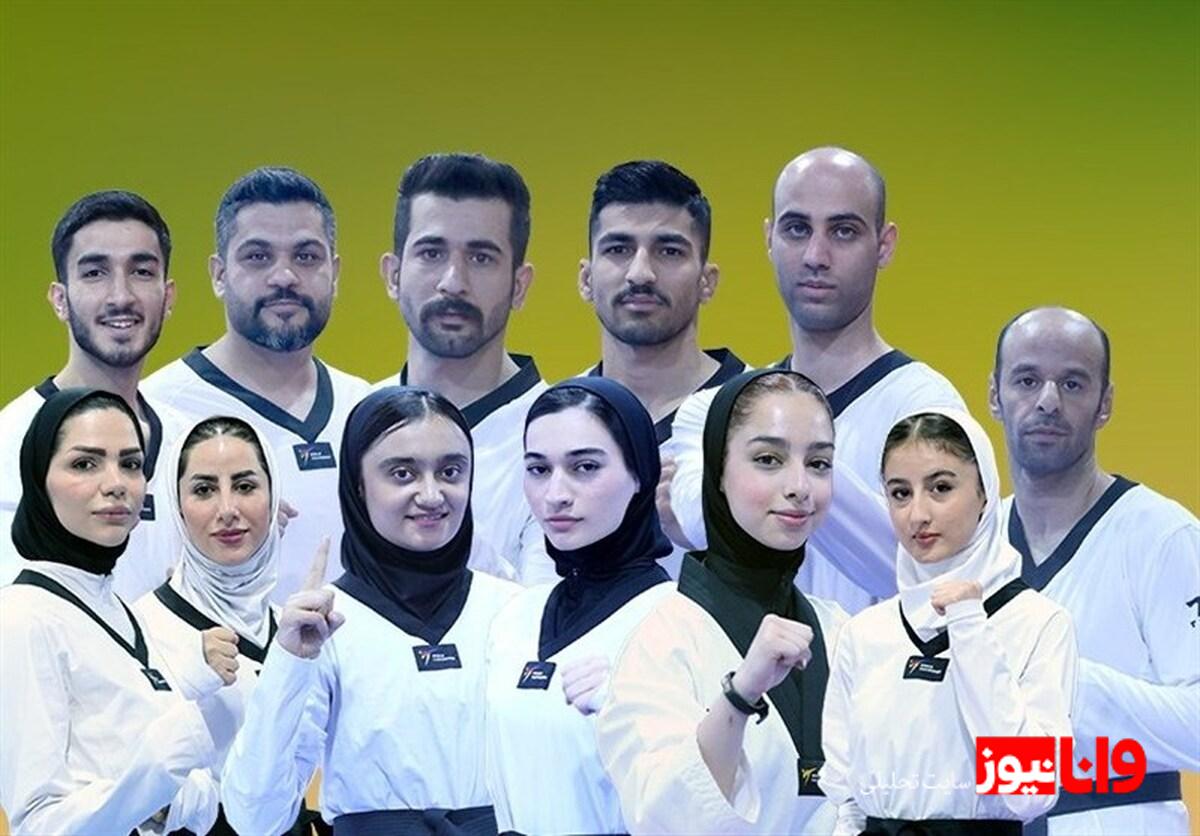 دهمین قهرمانی متوالی پاراتکواندوی ایران در آسیا