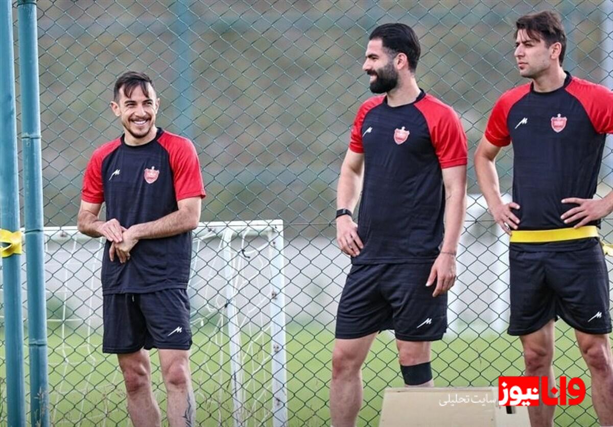 حضور متناقض: بازیکنان در آستانه جدایی، هنوز در تمرینات پرسپولیس