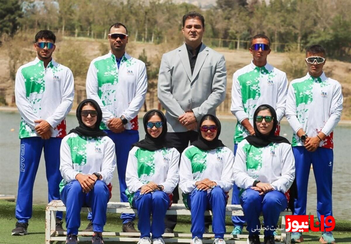تیم قایقرانی زیر ۱۸ سال ایران عازم روسیه شد