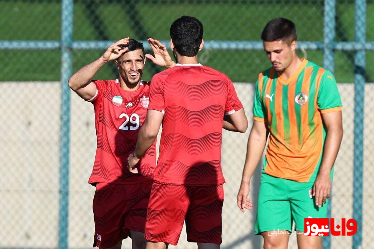 مهاجم مازندرانی پرسپولیس: از مصدومیت تا عزم استوار در تمرینات+عکس