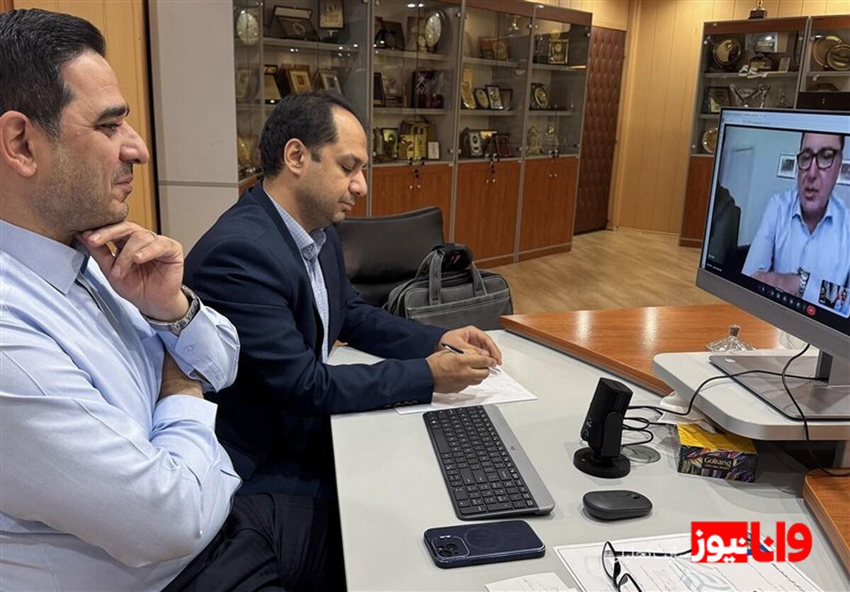 نشست آنلاین تقوی با رئیس فدراسیون والیبال روسیه