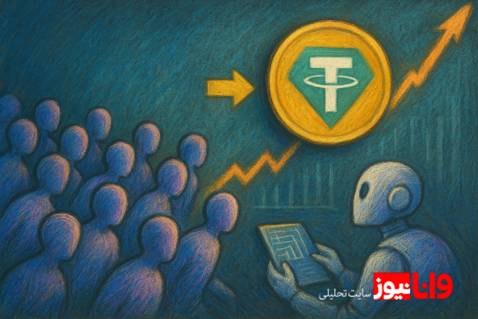 بررسی روانشناسی معامله‌گران تتر و تأثیر آن بر قیمت استیبل‌کوین‌ها نوسانات بازار