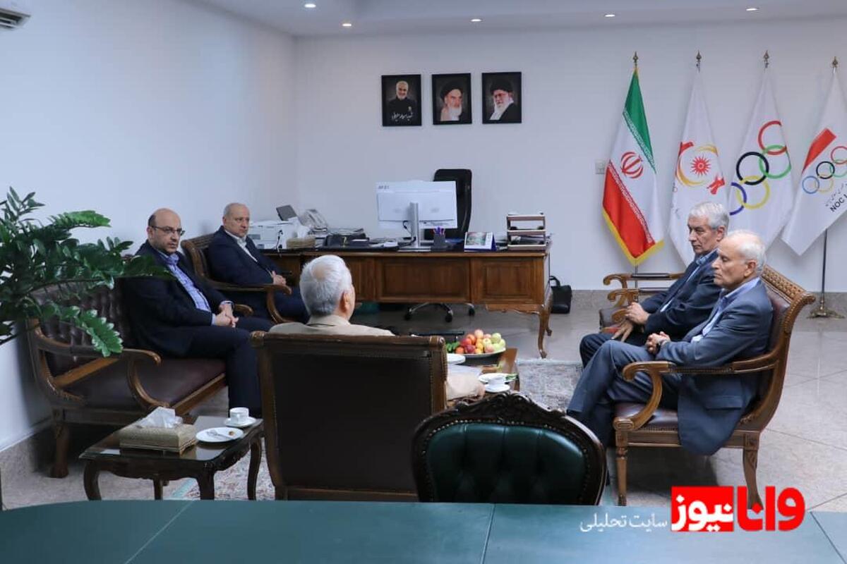 نشست دکترعلی نژاد با دبیران کل سابق کمیته ملی المپیک برگزار شد