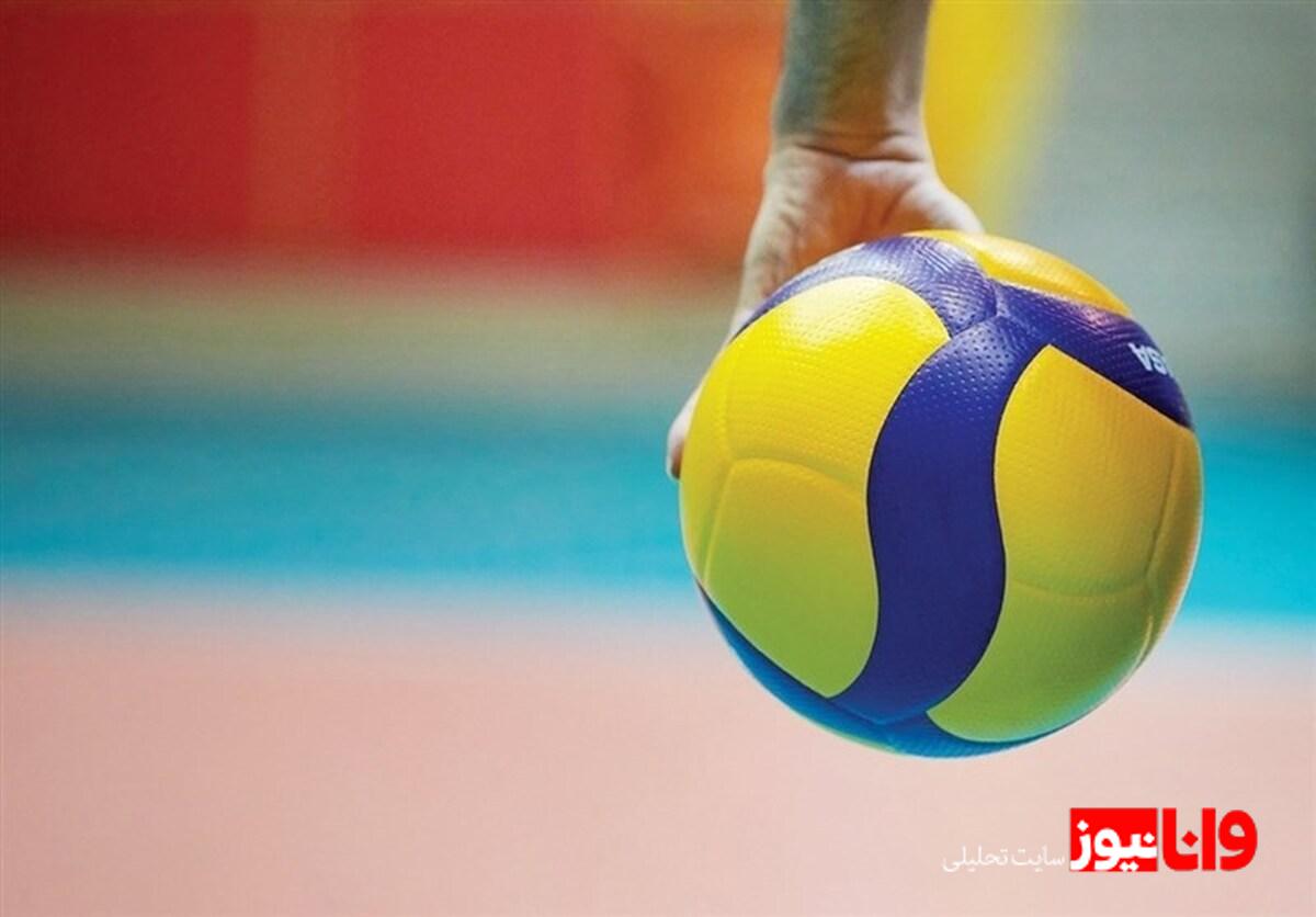 برتری تیم والیبال جوانان ایران مقابل قزاقستان