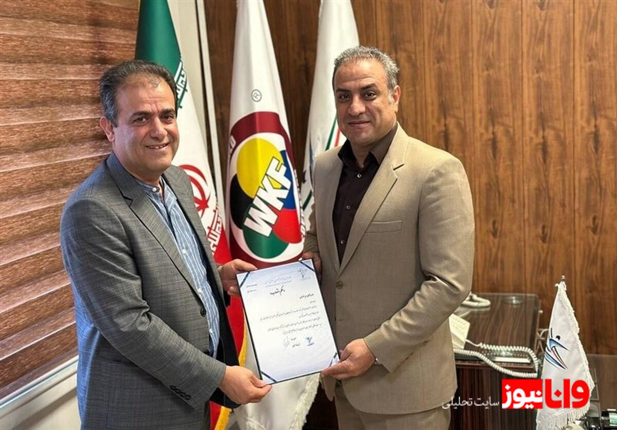 نصرالهی سرپرست نایبرئیسی فدراسیون کاراته شد