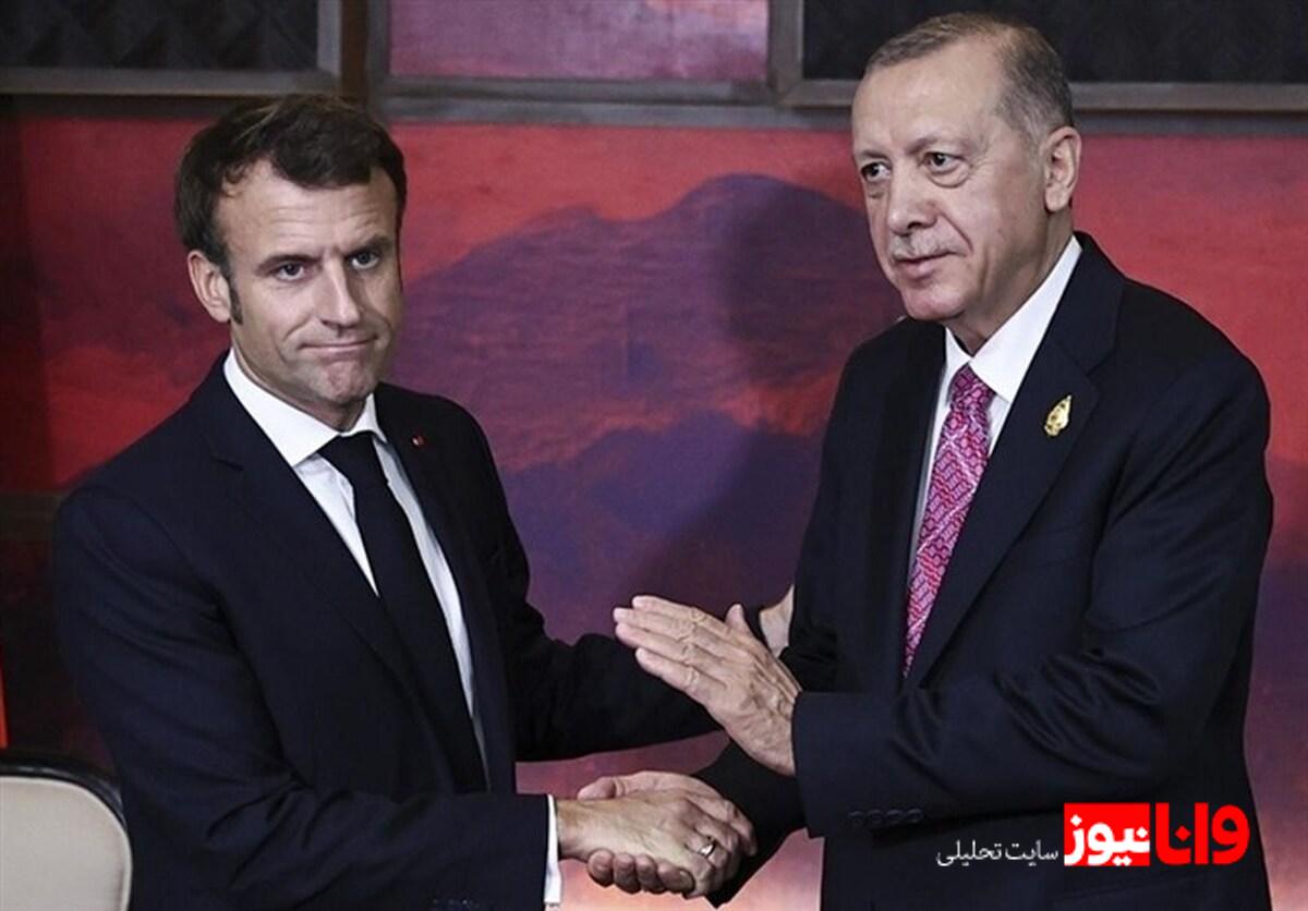 تماس تلفنی اردوغان و ماکرون درباره غزه و به رسمیت شناختن کشور فلسطینی