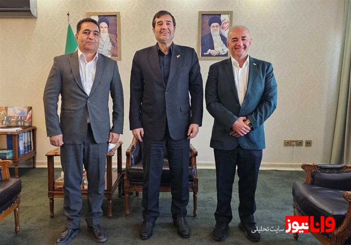 دیدار نصیرینژاد و خسرویار با وزیر ورزش و جوانان