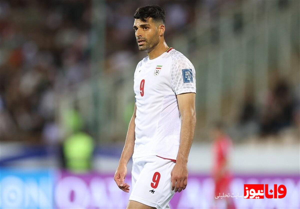 مهدی طارمی: عدم تمرکز و حواشی تماشاگران، دلیل تساوی 2-2 ایران برابر تاجیکستان
