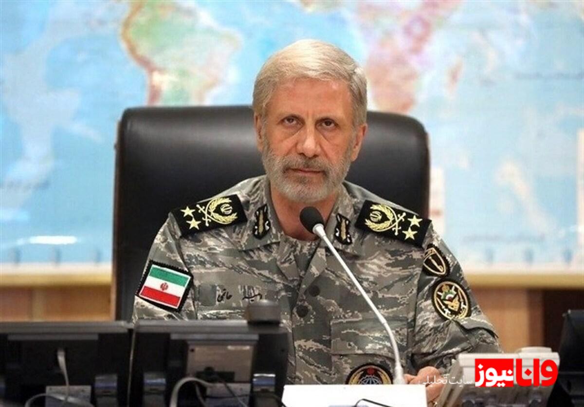 پیام امیر حاتمی: ایستادگی ملت ایران در برابر تجاوزات رژیم صهیونیستی و آمادگی رزمی یگانهای ارتش