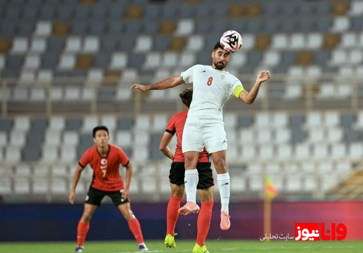جشنواره گل ملیپوشان امید ایران مقابل گوام