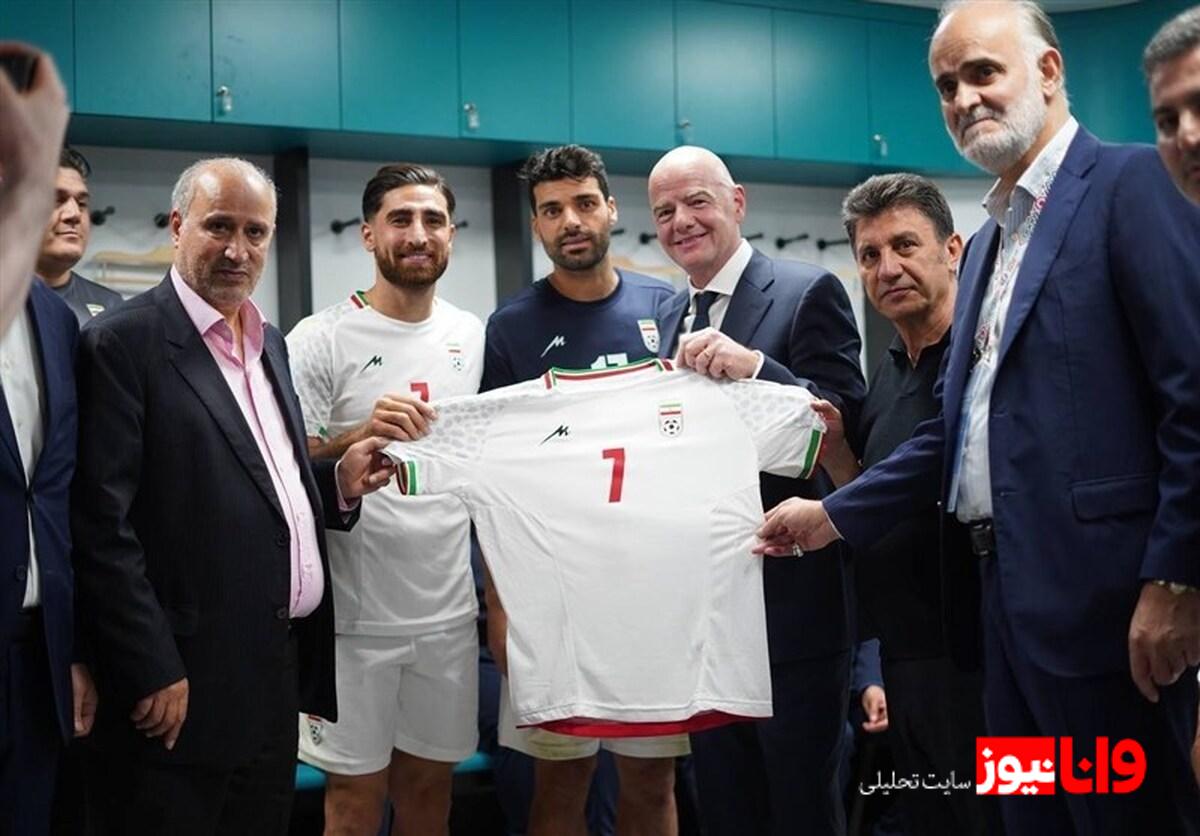 حضور ایران در جام جهانی آمریکا: تضمین اینفانتینو برای آینده فوتبال ایران