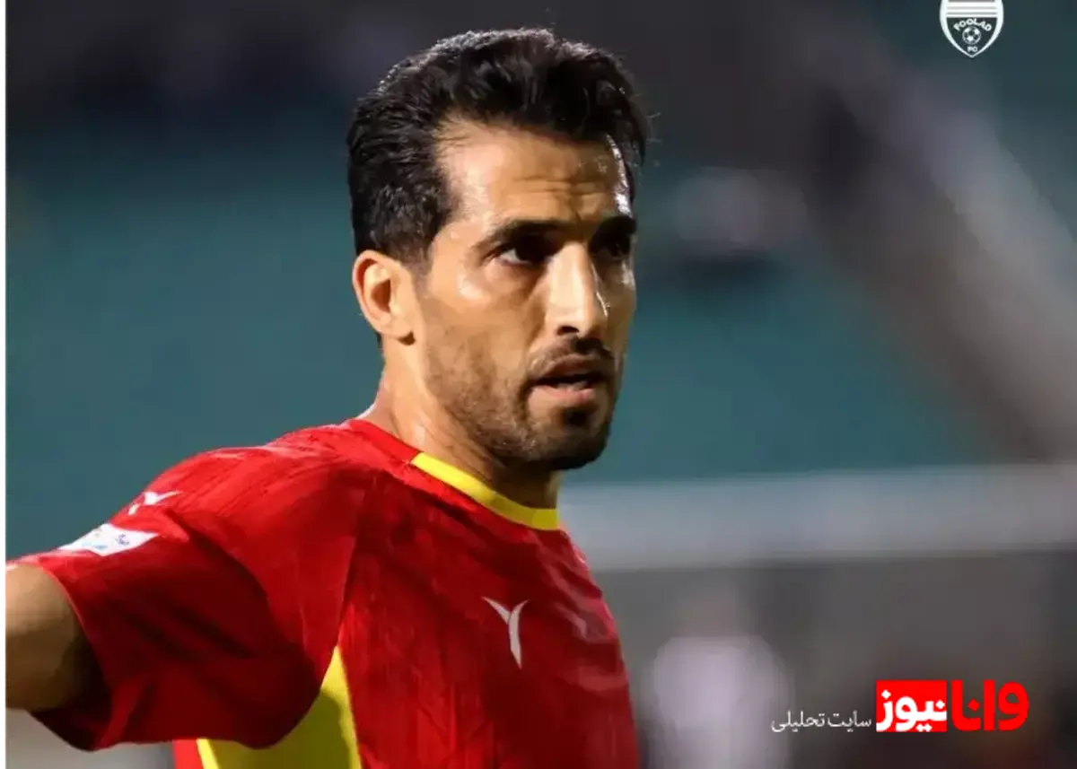 پوستر باشگاه فولاد خوزستان برای دیدار با پرسپولیس با تصویری از وحید امیری+عکس