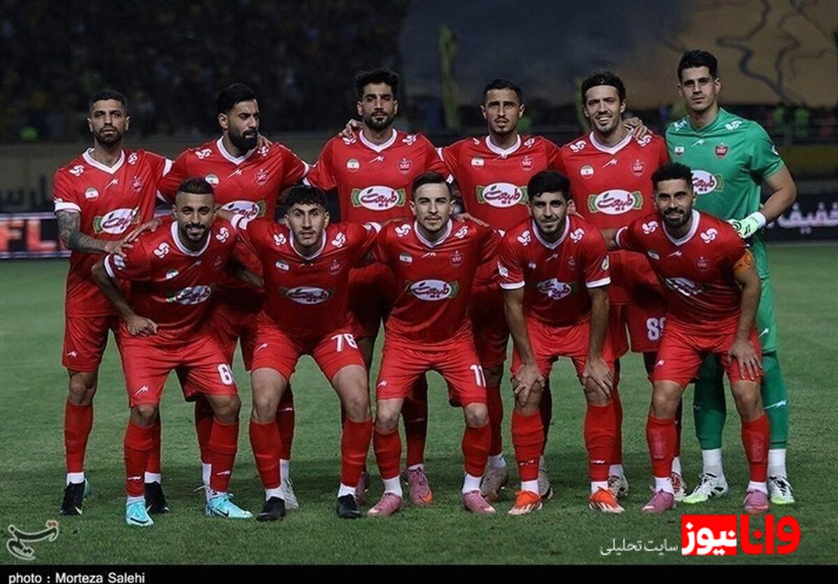 ترکیب پرسپولیس مقابل فولاد خوزستان
