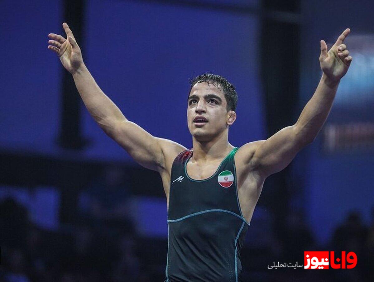 احمد جوان فینالیست مسابقات جهانی کشتی آزاد شد