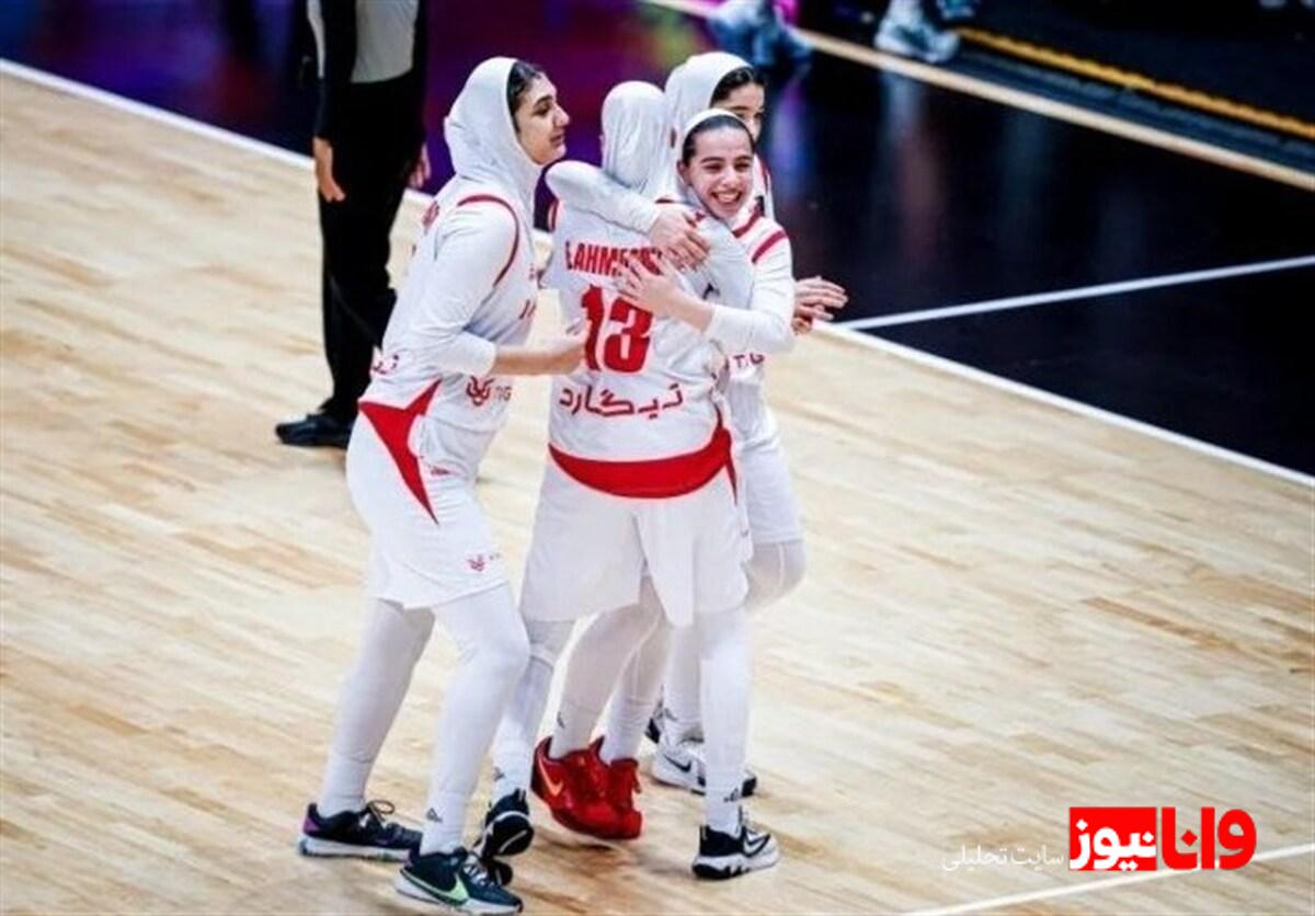 بسکتبال زیر ۱۶ سال کاپ آسیا| برتری تیم ایران مقابل ساموا