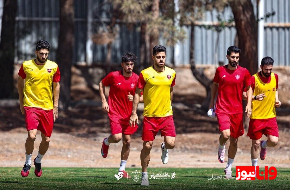 گزارش تمرین پرسپولیس