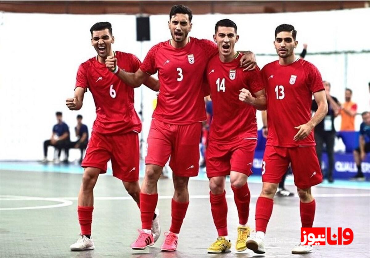 صعود مقتدرانه ایران به جام ملتهای فوتسال آسیا با گلباران امارات