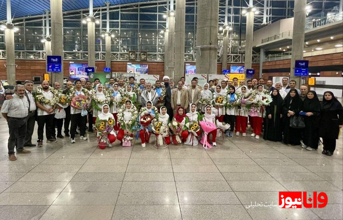 بازگشت کاروان تیراندازی ایران از قهرمانی آسیا با ۱۷ مدال