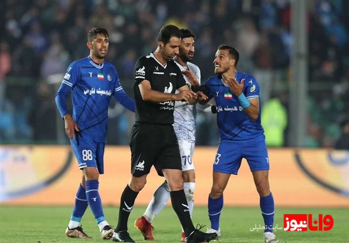 بررسی نقش داور VAR در فینال استقلال و ملوان: اشتباهات و تبعات