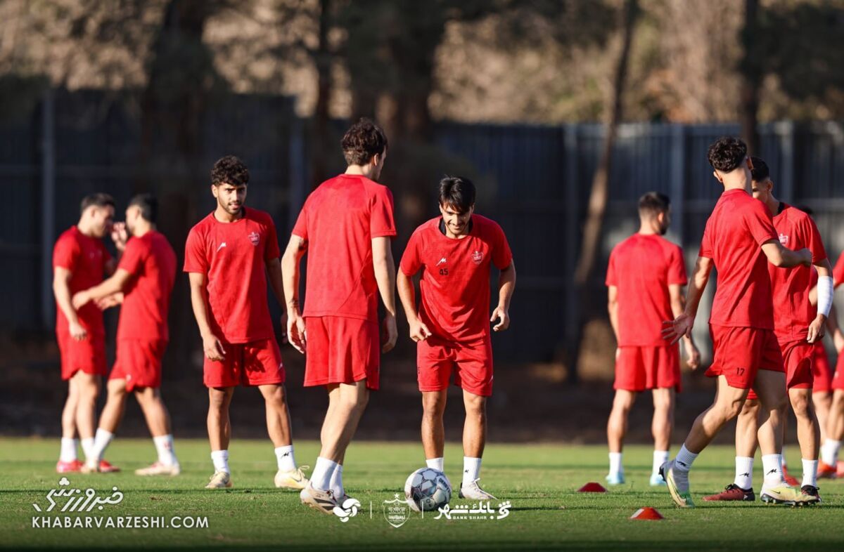 تمرین پرسپولیس