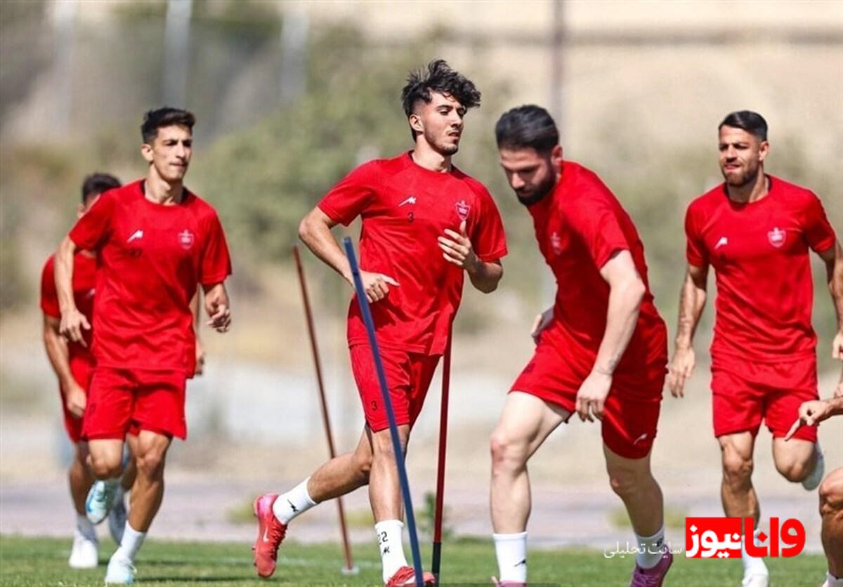 غیبت رضا شکاری و دیگر بازیکنان در تمرینات پرسپولیس