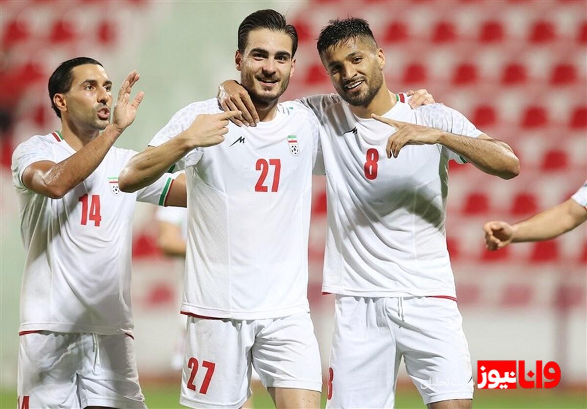 پیروزی ایران مقابل تیم صدوهفتم فیفا بعد از 2 باخت متوالی