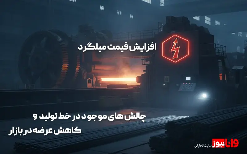 علت گرانی میلگرد در روزهای اخیر | پیش بینی قیمت میلگرد