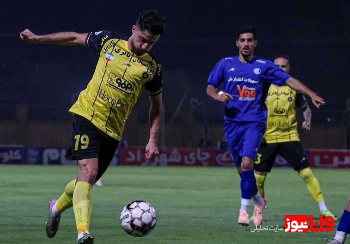 سپاهان در یک نیمه کار استقلال خوزستان را تمام کرد آب و هوای آبادان به تیم خلیفه اصل نساخت