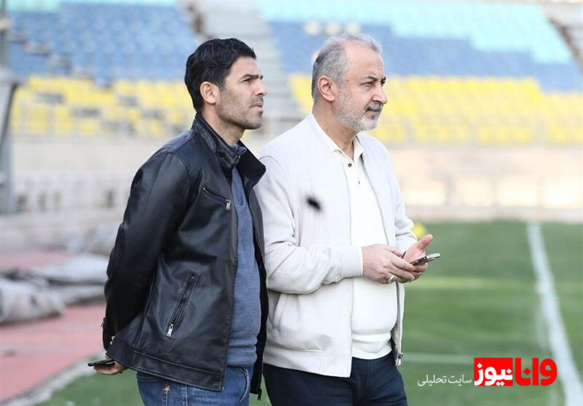 حمایت حسین بادامکی از سرمربی پرسپولیس
