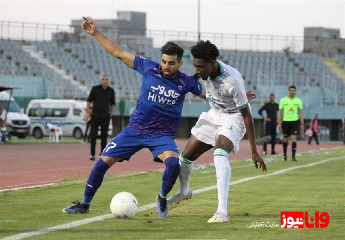 مدافع خیبر خرمآباد: ضربه عمداً پرسپولیسیها به صورت من بود