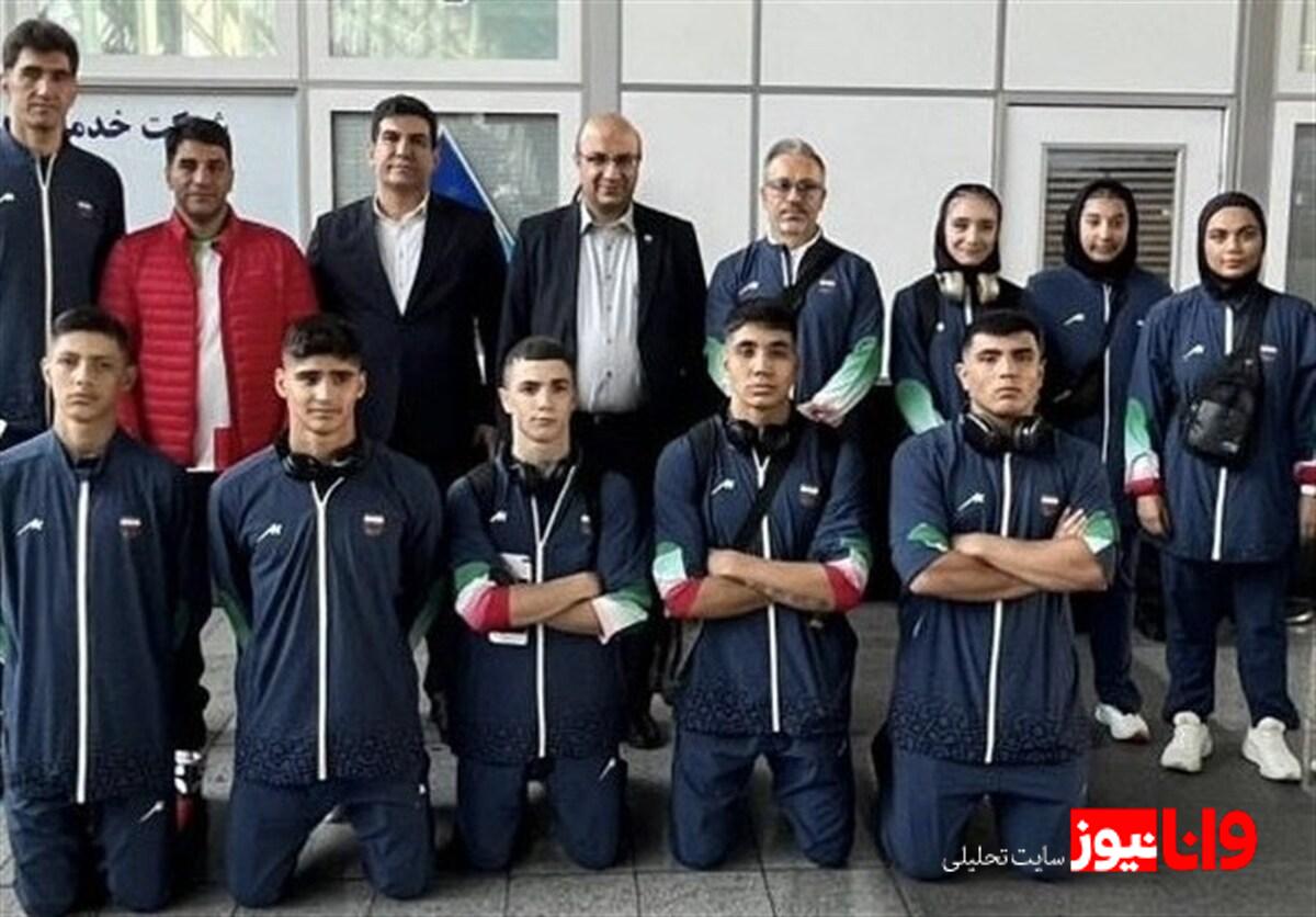 تیم ملی بوکس پسران و دختران کشورمان راهی بازیهای آسیایی بحرین شدند