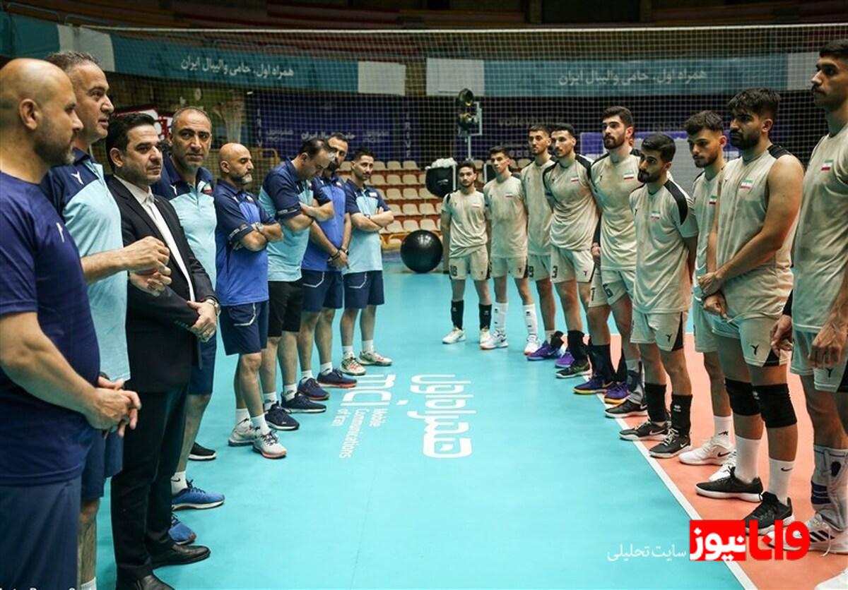 استارت مردان والیبال ایران برای بازیهای کشورهای اسلامی