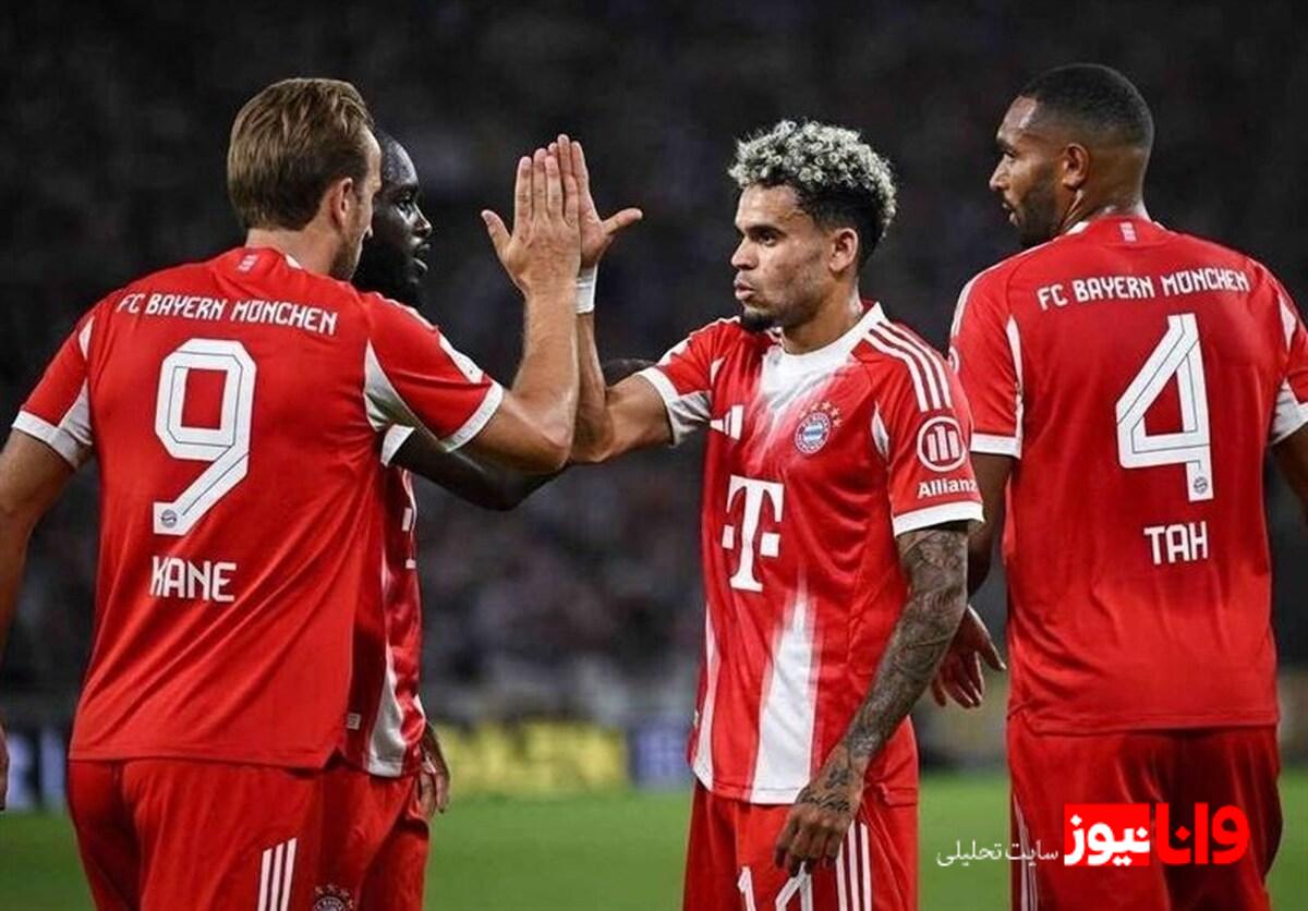 برد پُرگل بایرن مونیخ در خانه با بریس کین