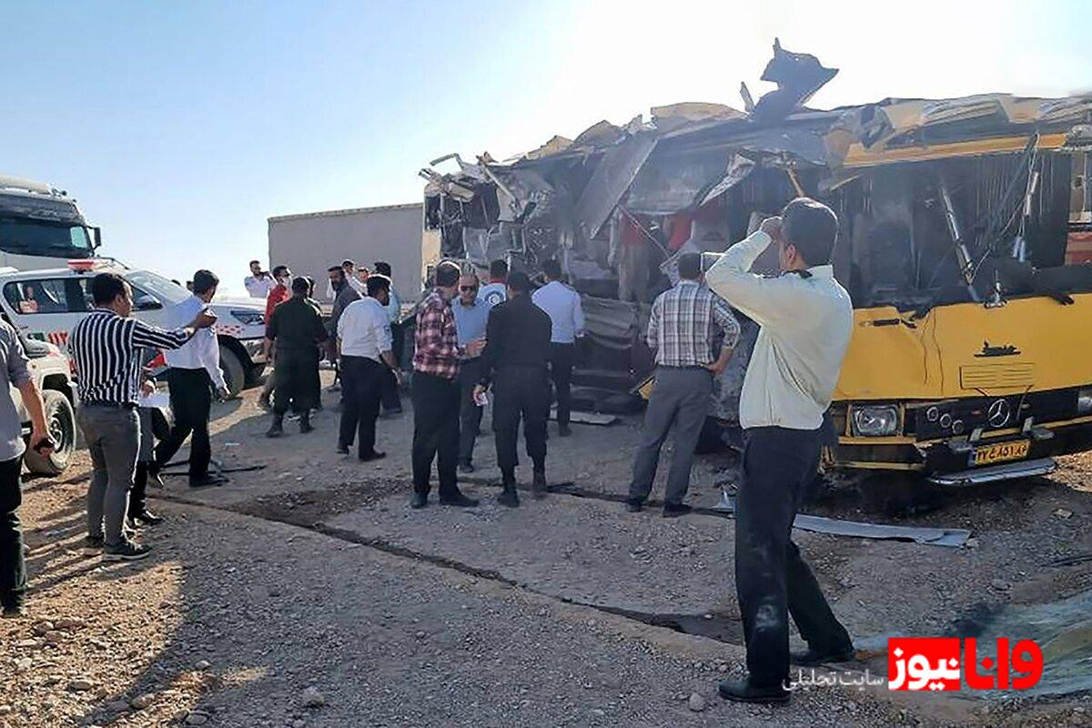 تحلیل جزئیات حادثه تصادف اتوبوس دانشجویان علوم پزشکی سمنان