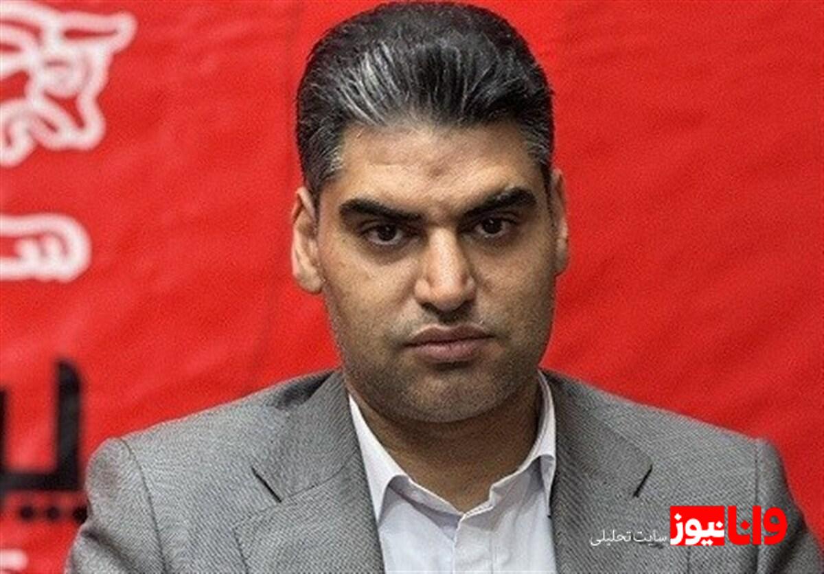 تشکر و قدردانی پیمان حدادی از اعضای کنسرسیوم بانکی و هیئت مدیره پرسپولیس