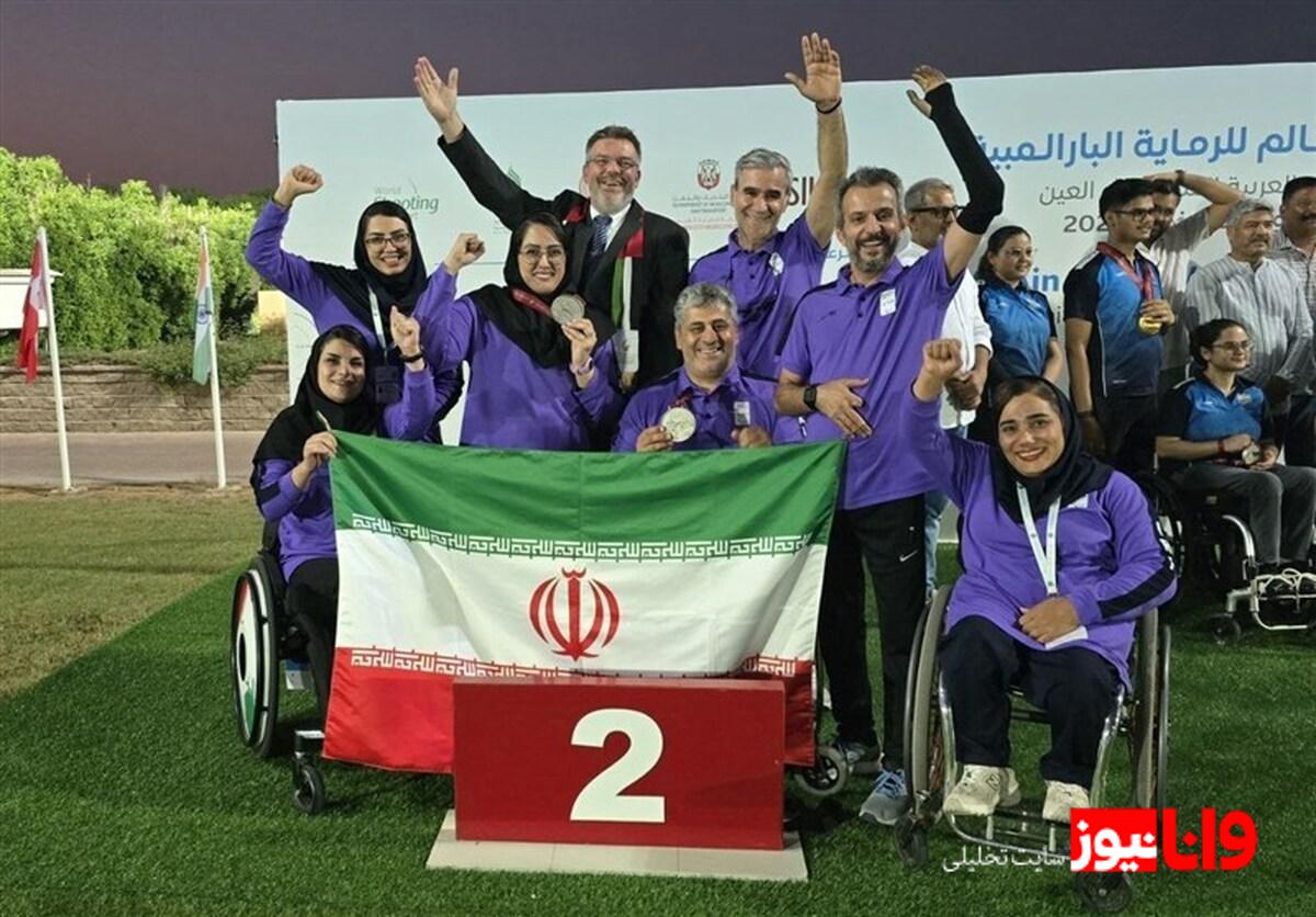 جام جهانی پاراتیراندازی| نایب قهرمانی ایران در بخش میکس تیمی تپانچه