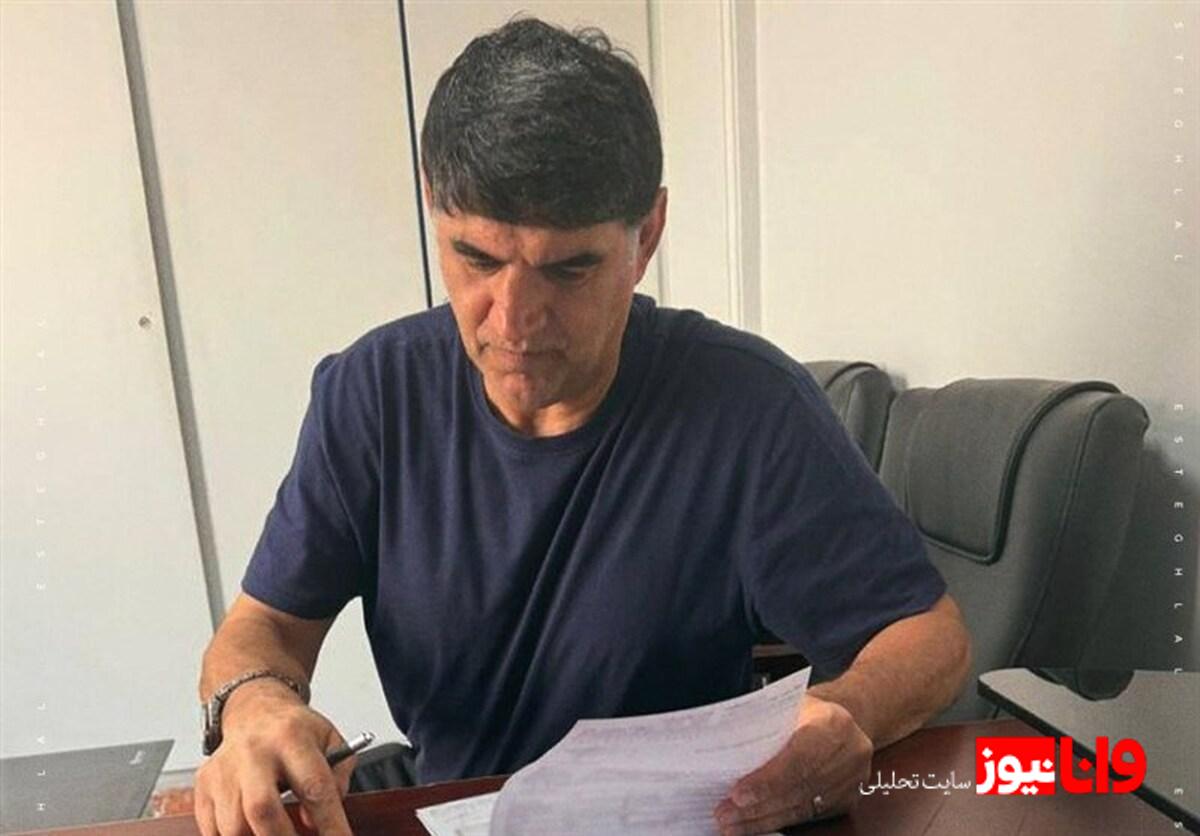 امضای قرارداد غلامپور با استقلال