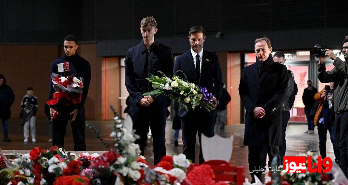 ستاره‌های رئال مادرید و لیورپول در گرامیداشت دیوگو ژوتا+عکس