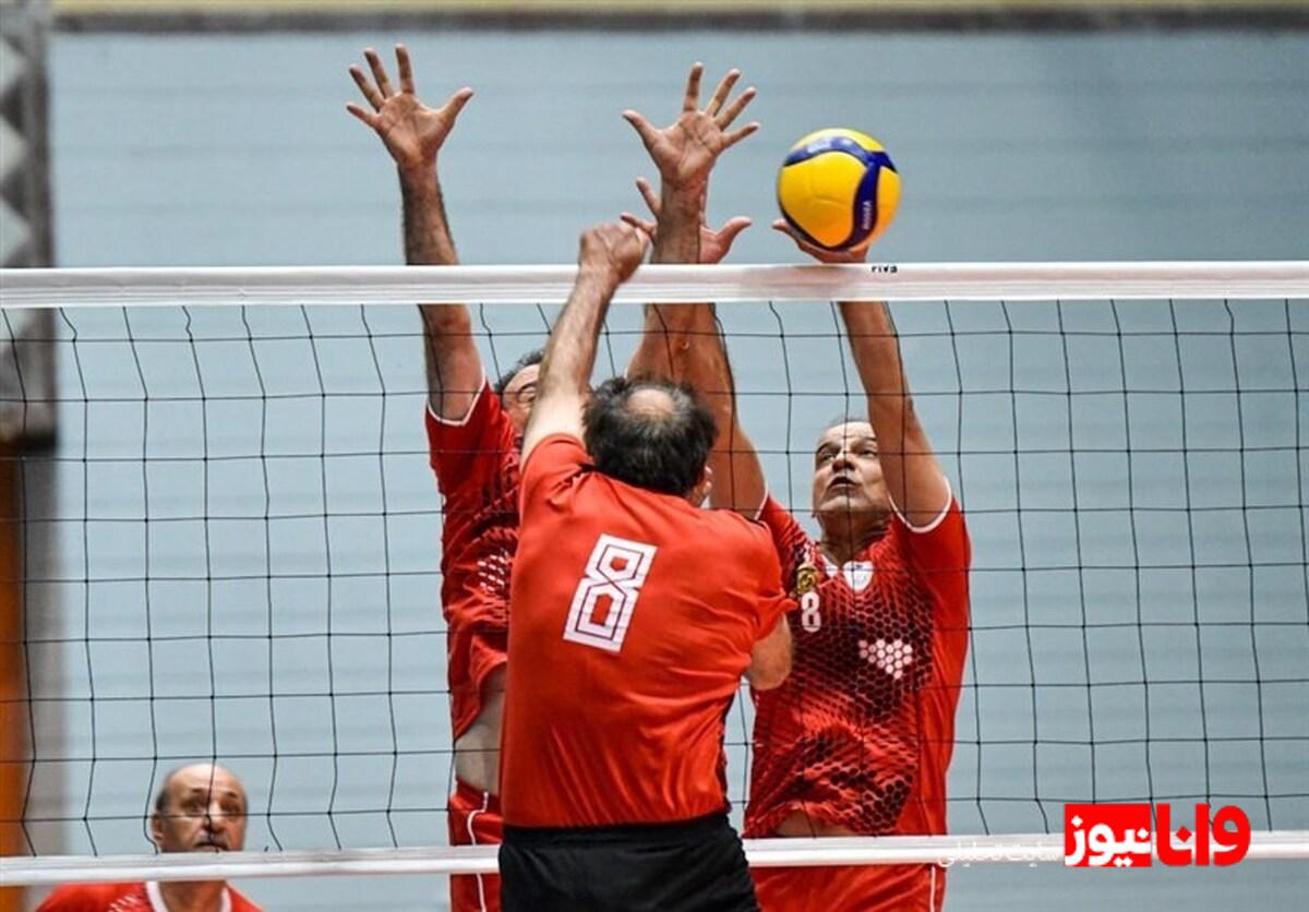 والیبال پیشکسوتان| هشت تیم صعود کننده مشخص شدند