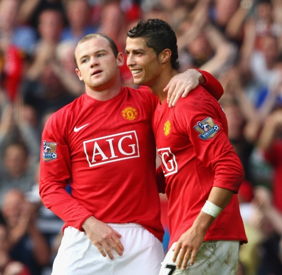 کریستیانو رونالدو , وین رونی ,