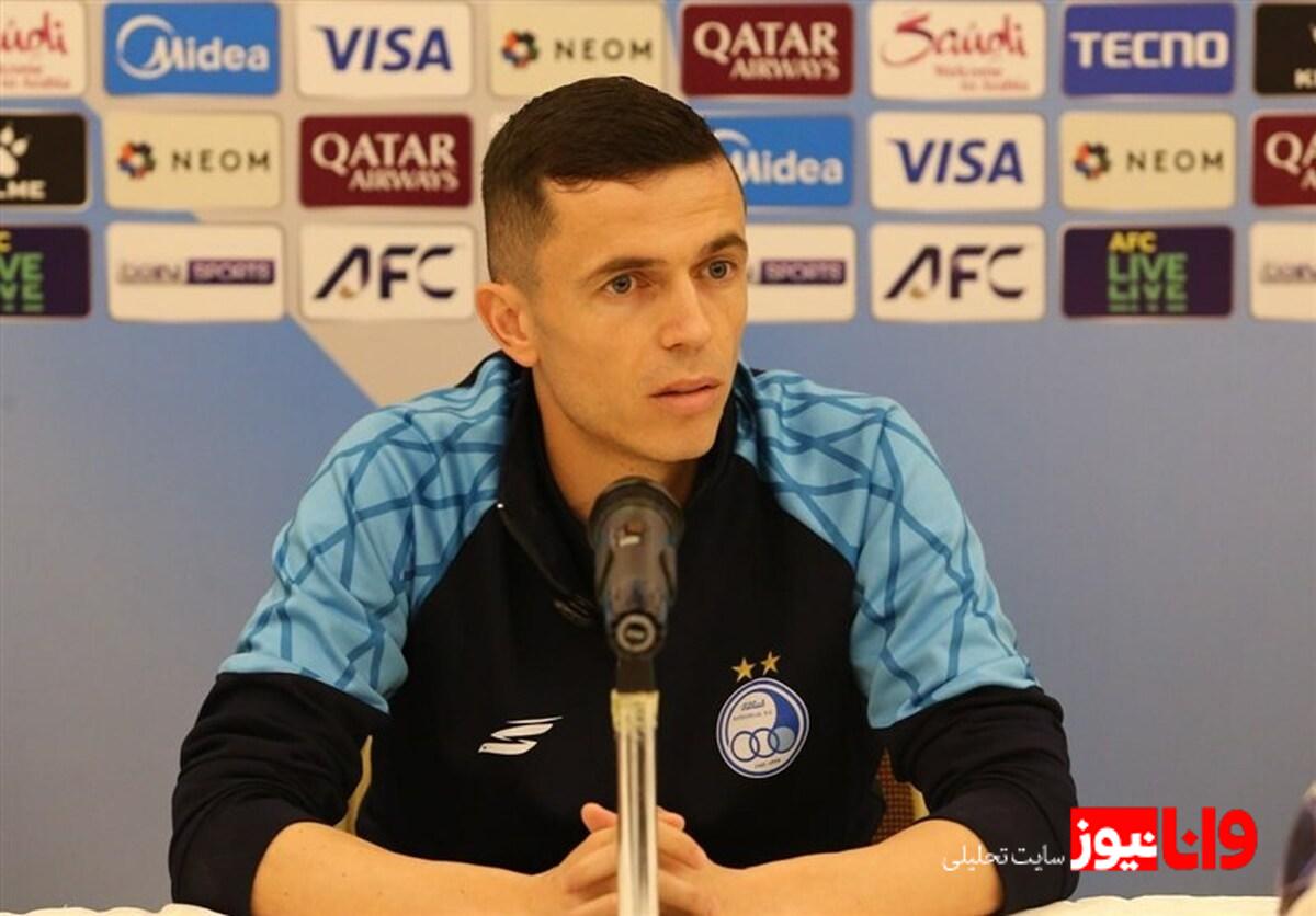 یاسر آسانی: هدف ما پیروزی برابر الوحدات اردن است