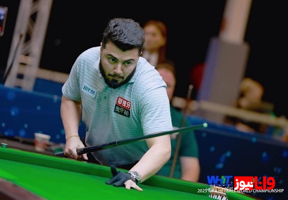 نایب‌قهرمانی سینا ولی‌زاده در مسابقات جهانی هی‌بال