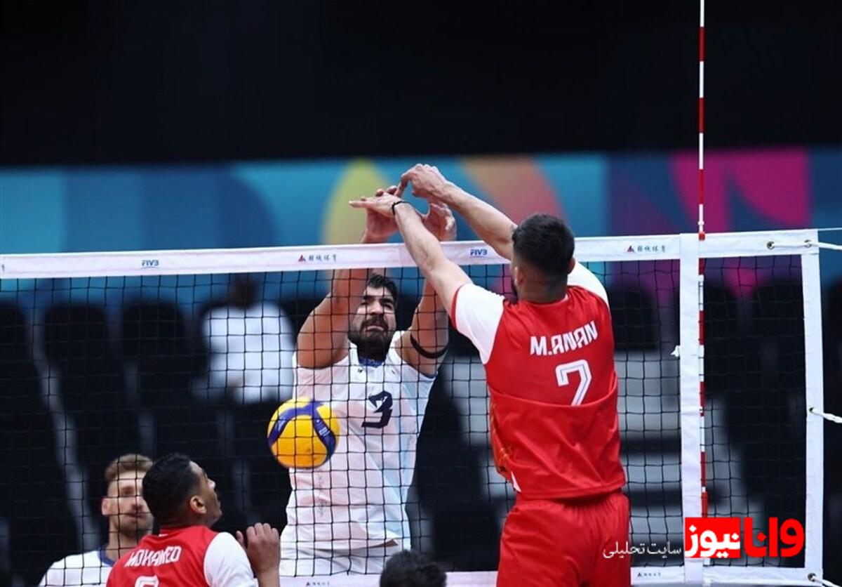 برد سخت و تلخ تیم ملی والیبال در آغاز بازی‌های کشورهای اسلامی