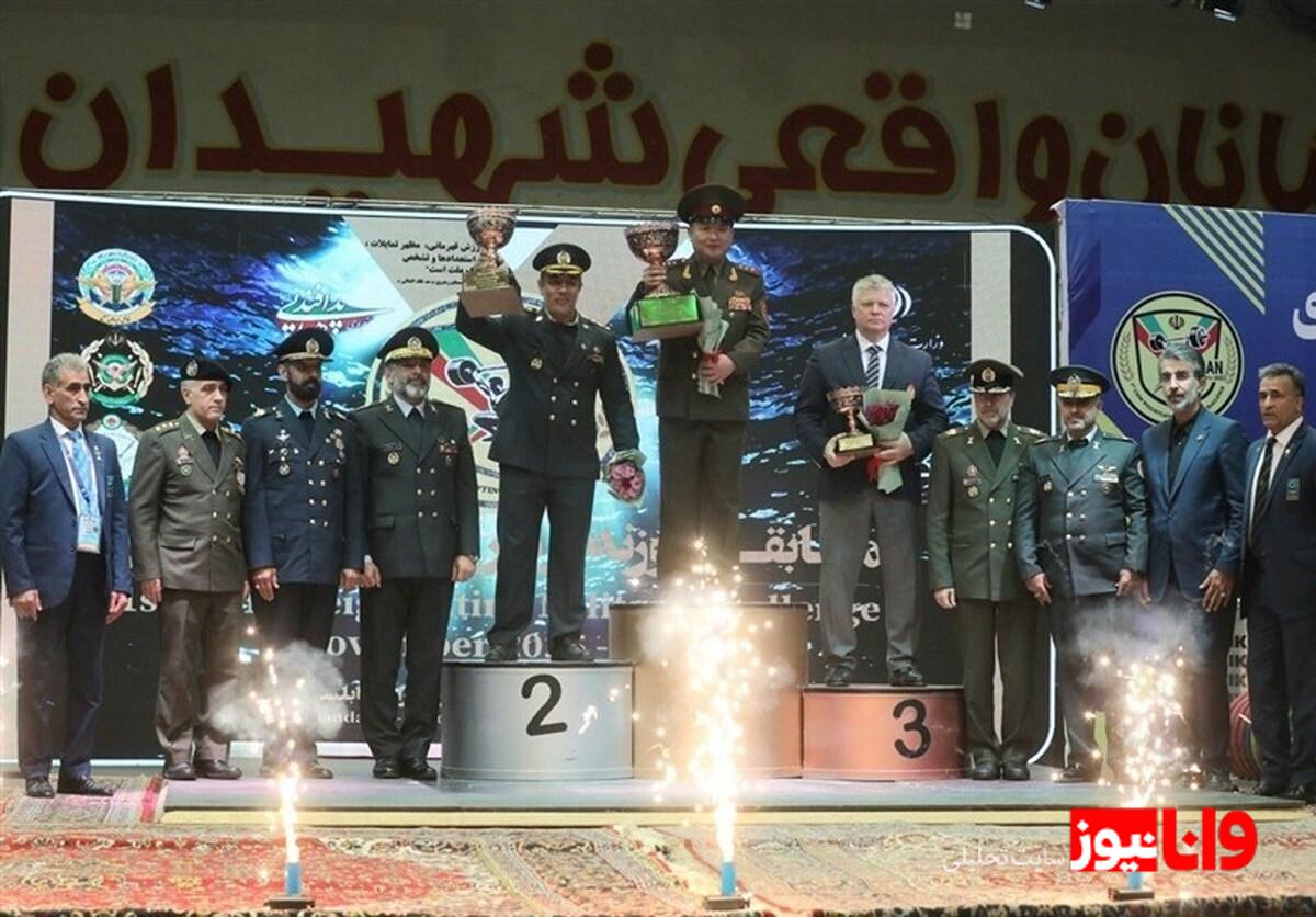نظامیان ایران نایب قهرمان مسابقات وزنه‌برداری ارتش‌های جهان شدند + نتایج