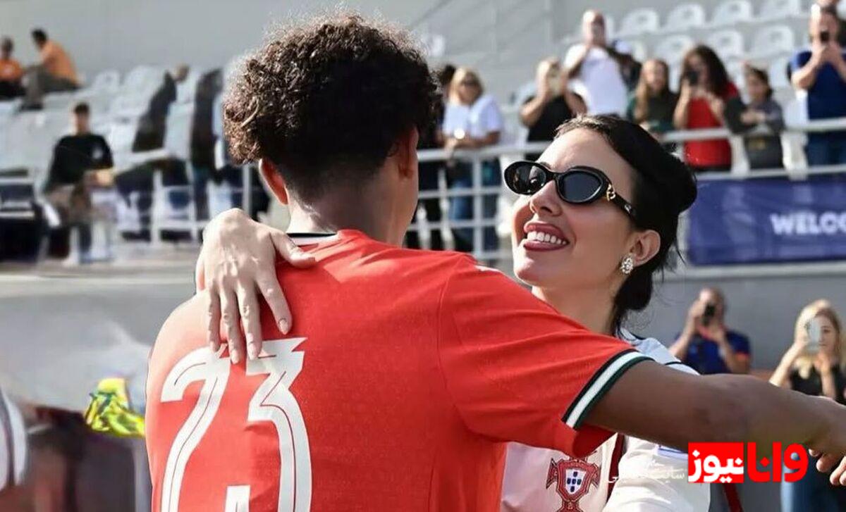 سفر جورجینا رودریگس به ترکیه برای تماشای بازی پسرش+عکس